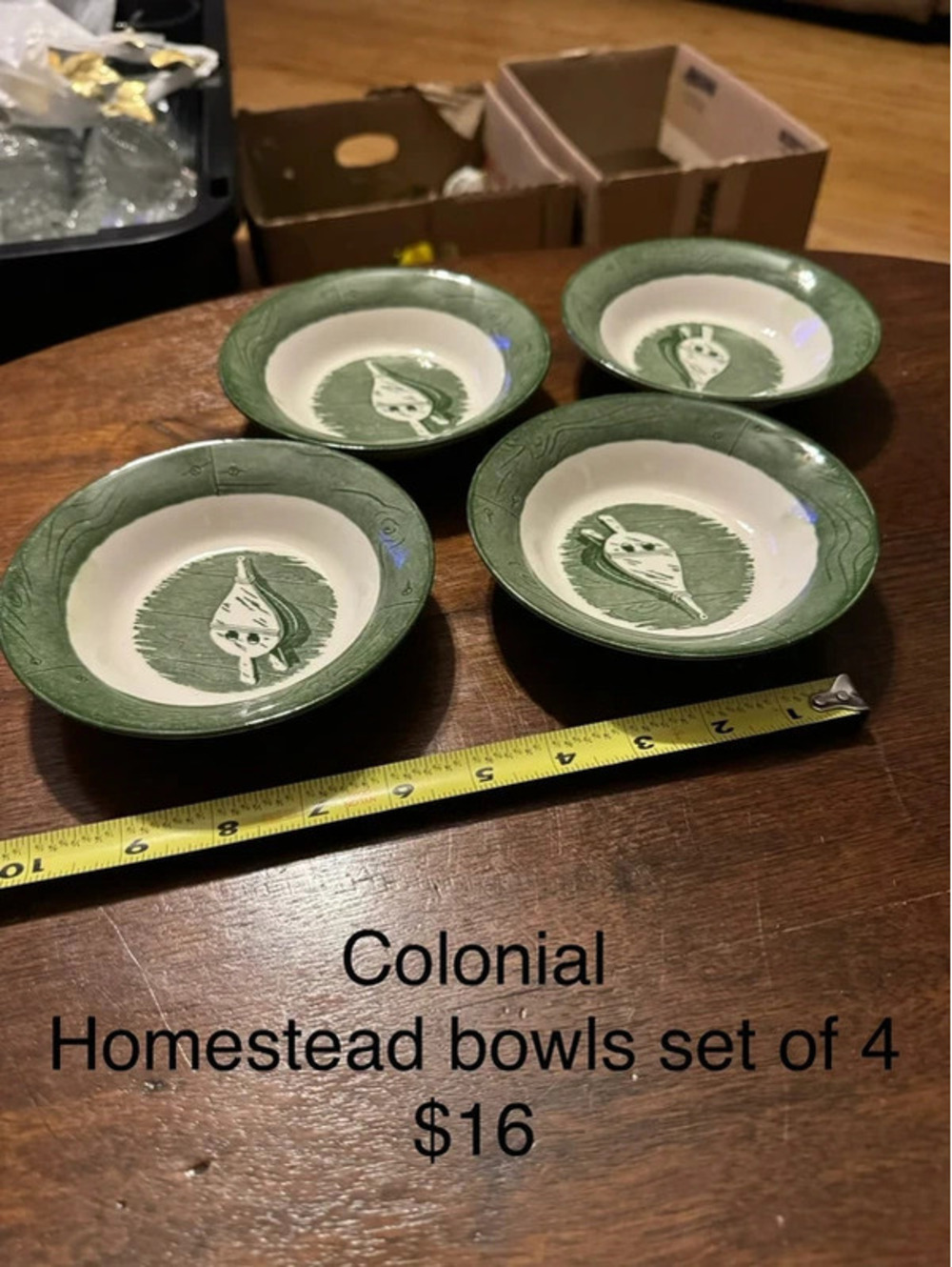 Royal China colonial homestead bowl set